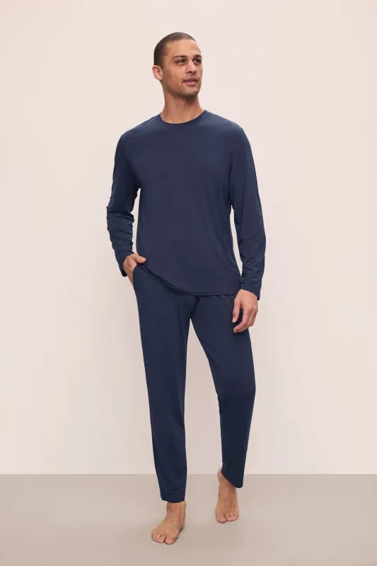 Henry TENCEL™ Modal Long Sleeve Crew PJ Set sold by Eberjey
