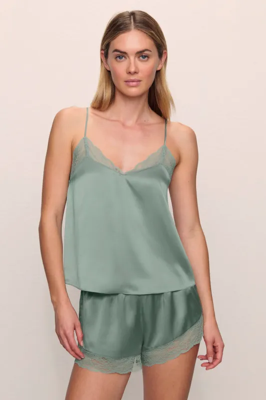 Washable Silk Lace Cami & Short Set sold by Eberjey