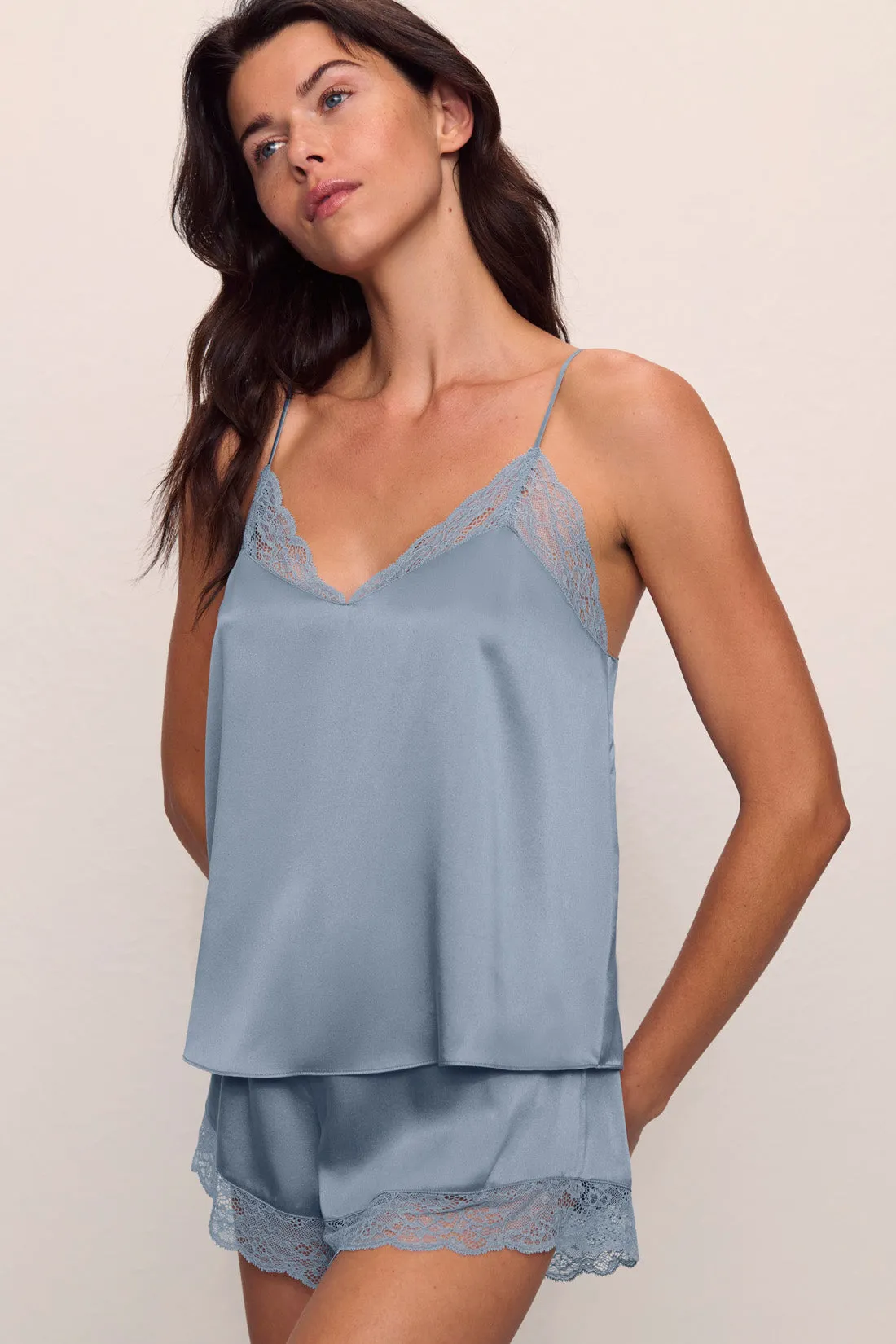 Washable Silk Lace Cami & Short Set sold by Eberjey product image thumbnail 3