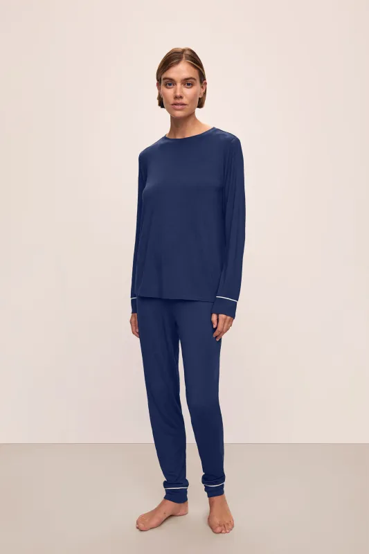 Gisele TENCEL™ Modal Crewneck PJ Set sold by Eberjey