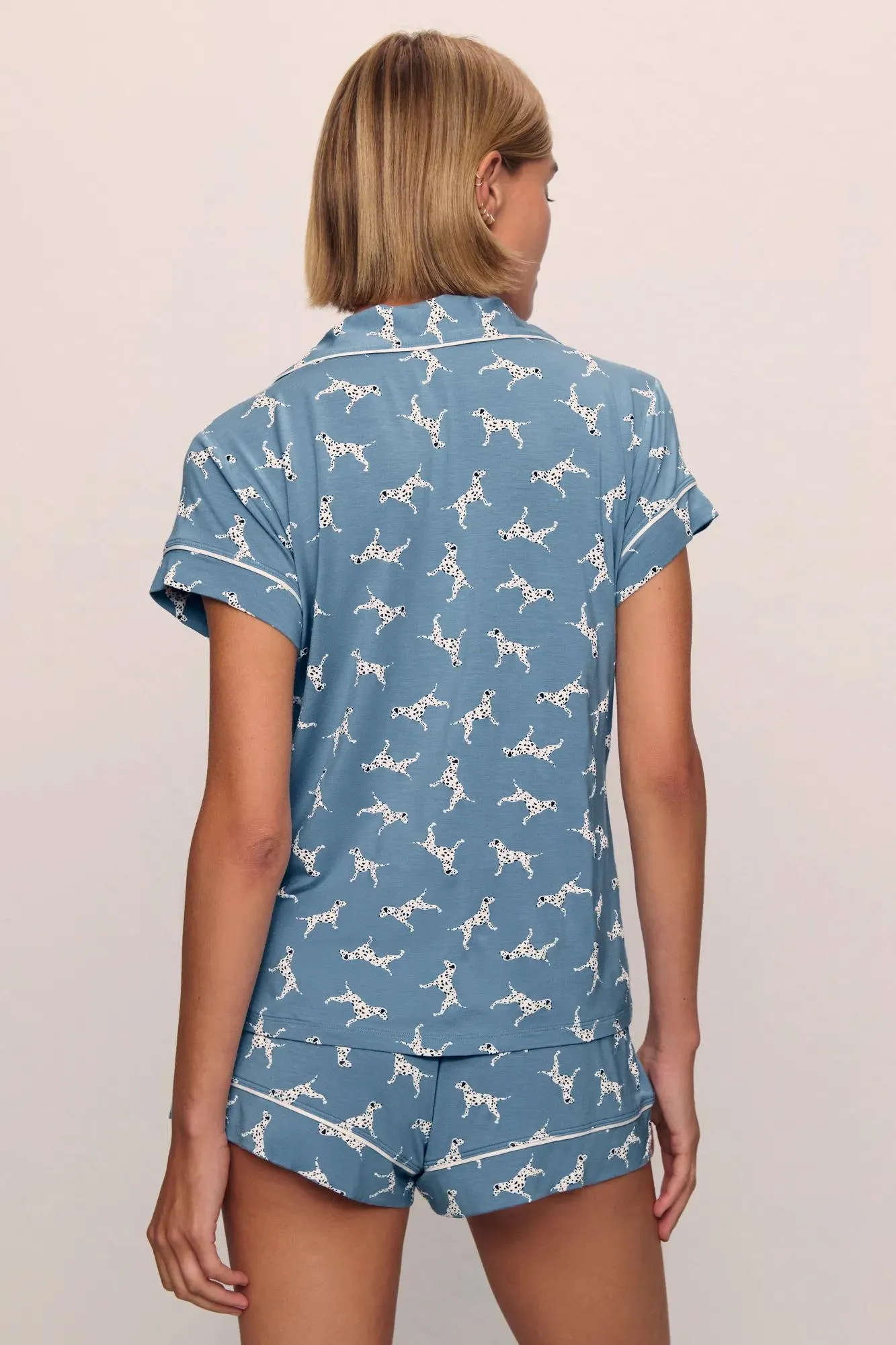Gisele Printed TENCEL™ Modal Shortie Short PJ Set sold by Eberjey product image thumbnail 3