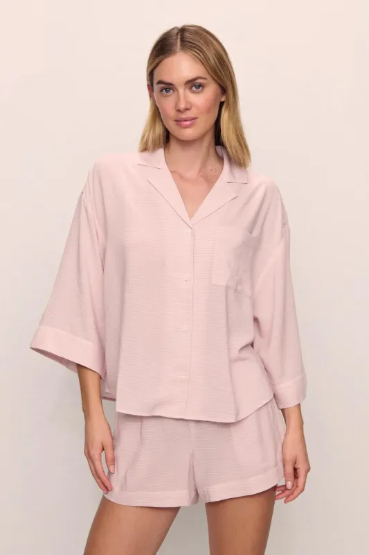 Nautico Relaxed Short PJ Set sold by Eberjey