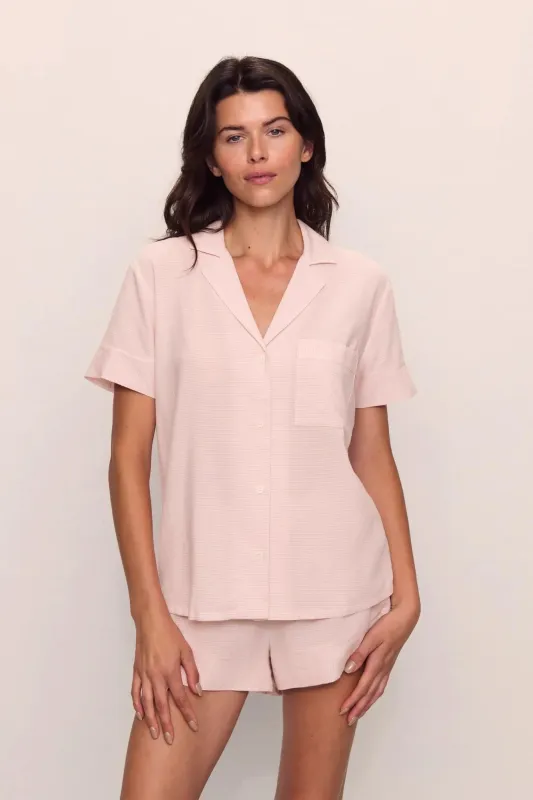 Nautico Shortie Short PJ Set sold by Eberjey