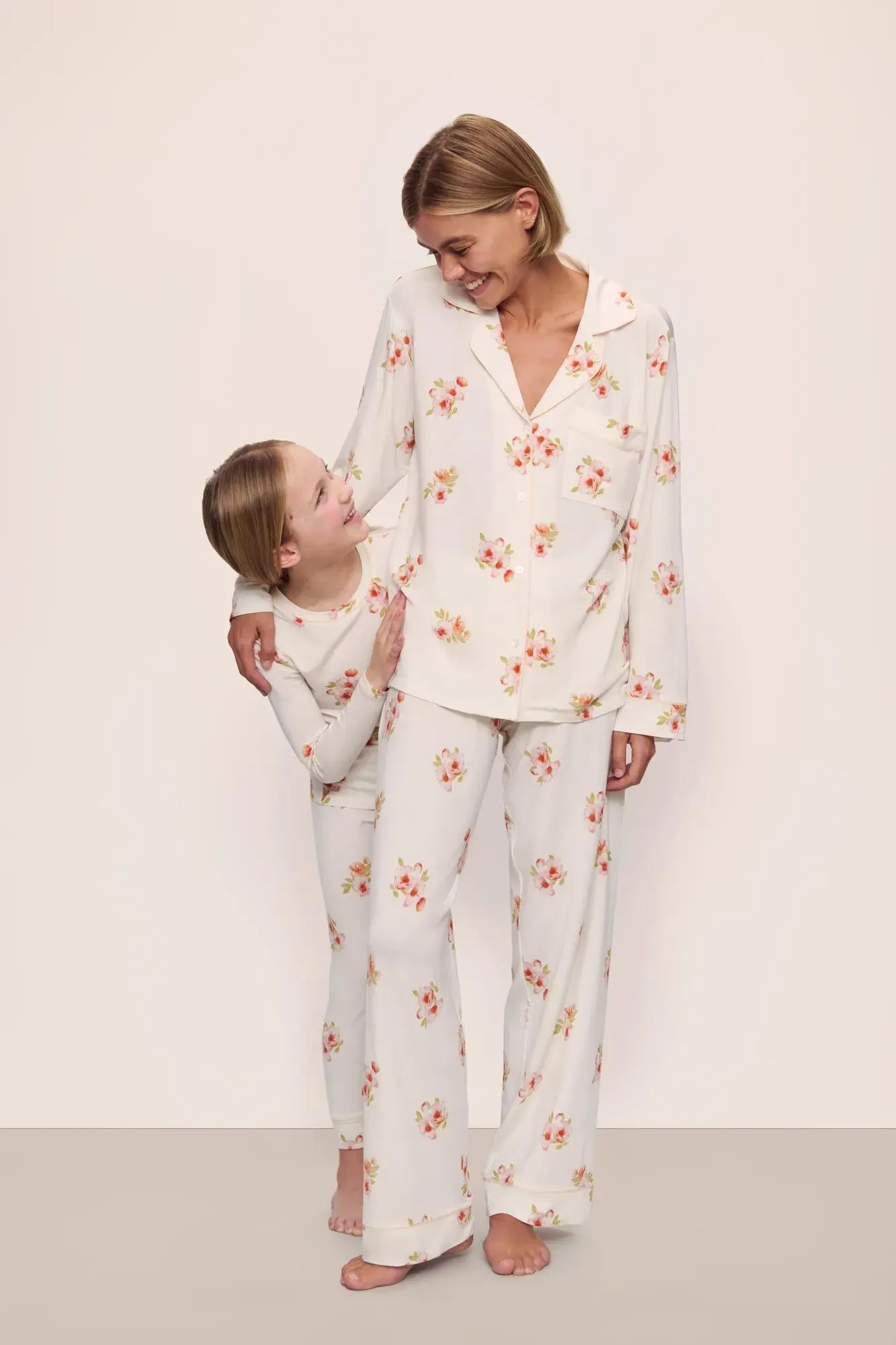Gisele Printed TENCEL™ Modal Long PJ Set sold by Eberjey product image thumbnail 4