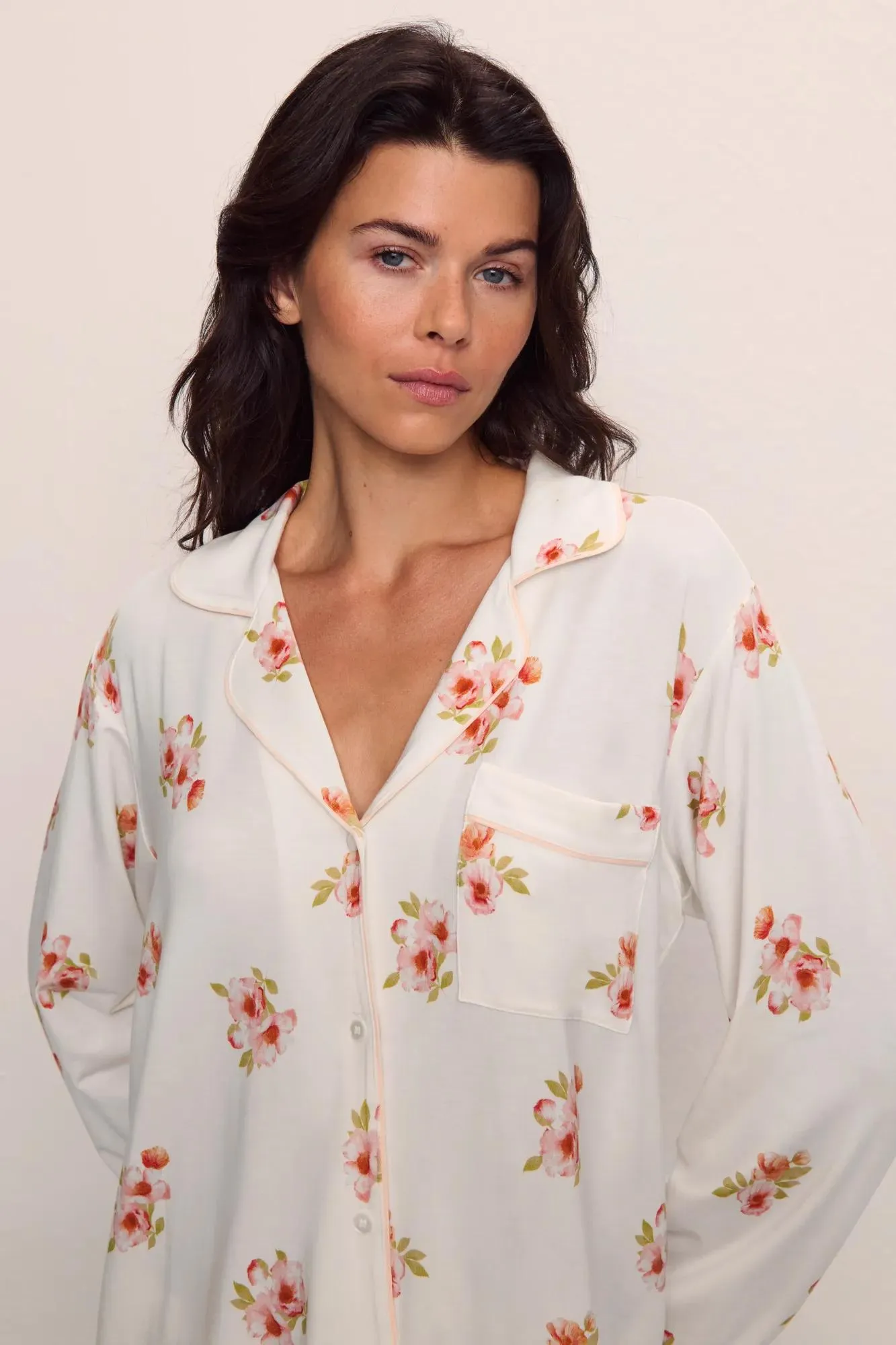 Gisele Printed TENCEL™ Modal Long PJ Set sold by Eberjey product image thumbnail 2