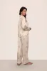 Inez Washable Silk Printed Long PJ Set sold by Eberjey