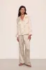 Inez Washable Silk Printed Long PJ Set sold by Eberjey