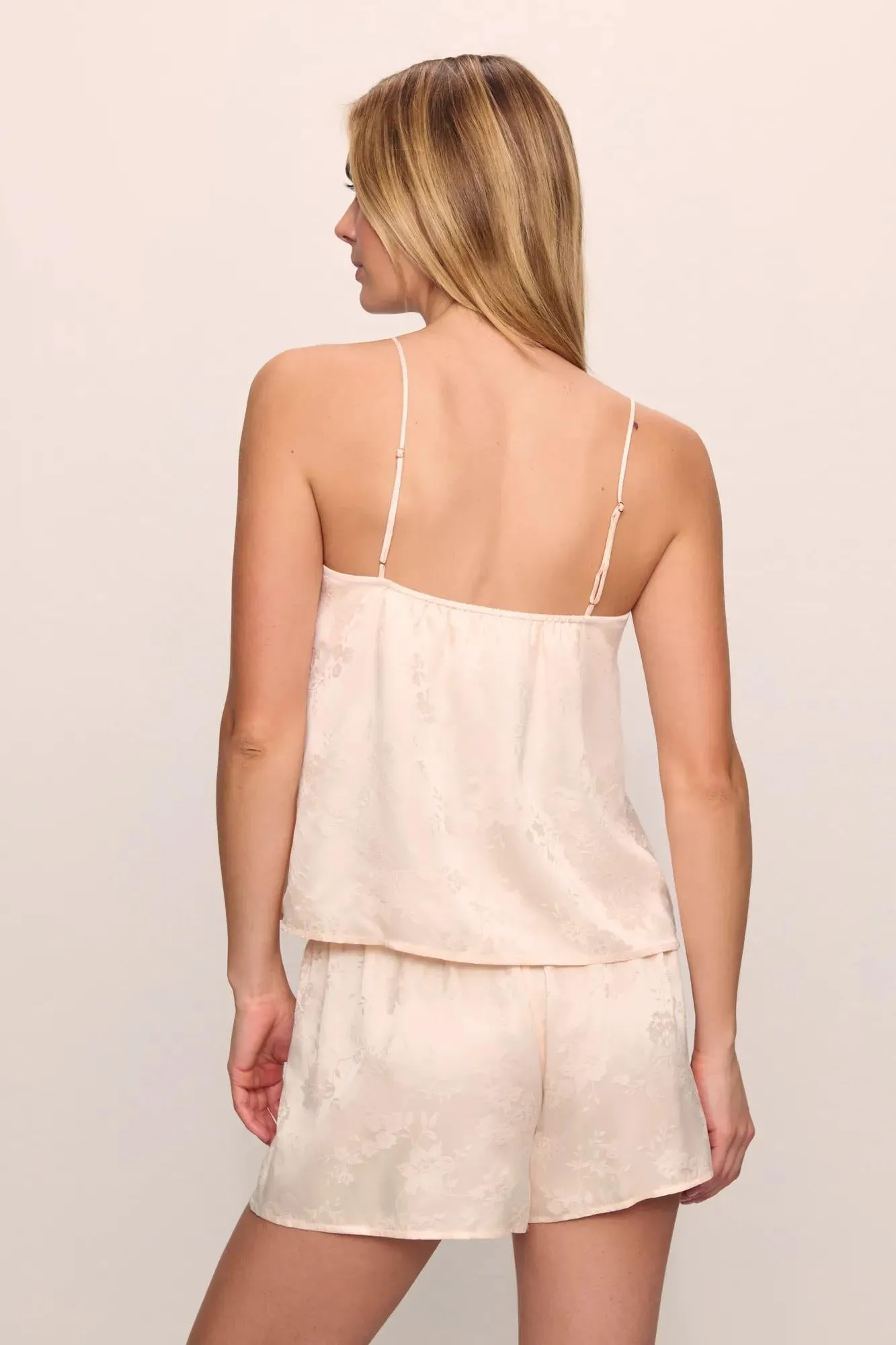 Washable Silk Jacquard Cami & Short PJ Set sold by Eberjey product image thumbnail 3