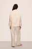 Inez Washable Silk Jacquard Long PJ Set sold by Eberjey
