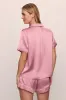 Inez Washable Silk Short PJ Set sold by Eberjey