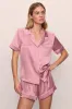 Inez Washable Silk Short PJ Set sold by Eberjey