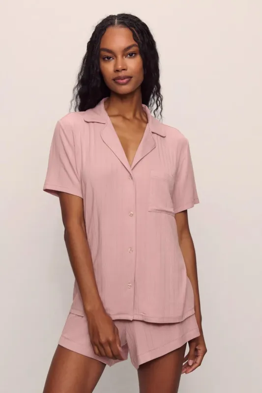Gisele TENCEL™ Modal Rib Relaxed Short PJ Set sold by Eberjey