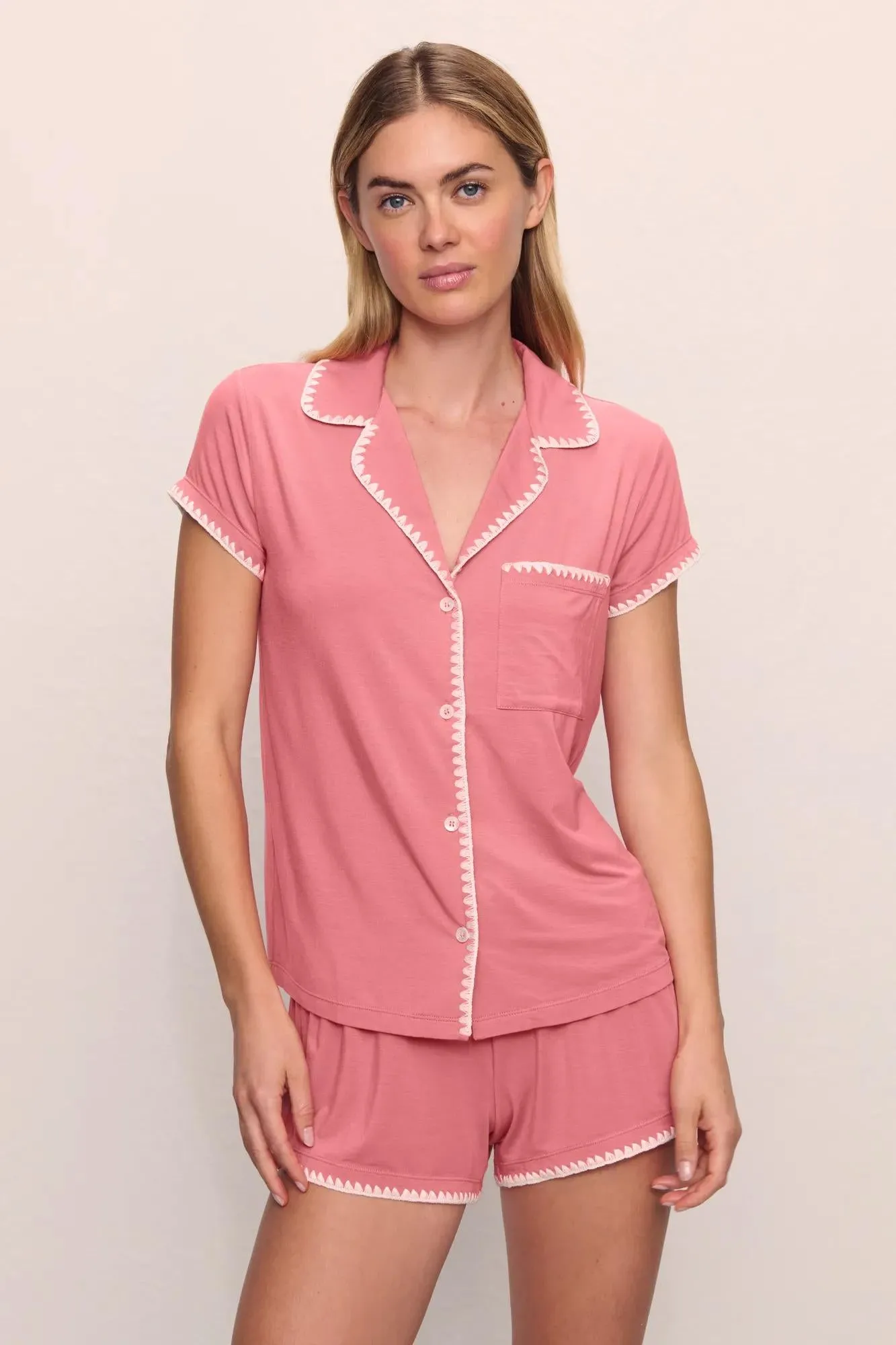 Frida TENCEL™ Modal Shortie Short PJ Set sold by Eberjey