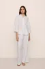 Linen Blend Relaxed Pant sold by Eberjey