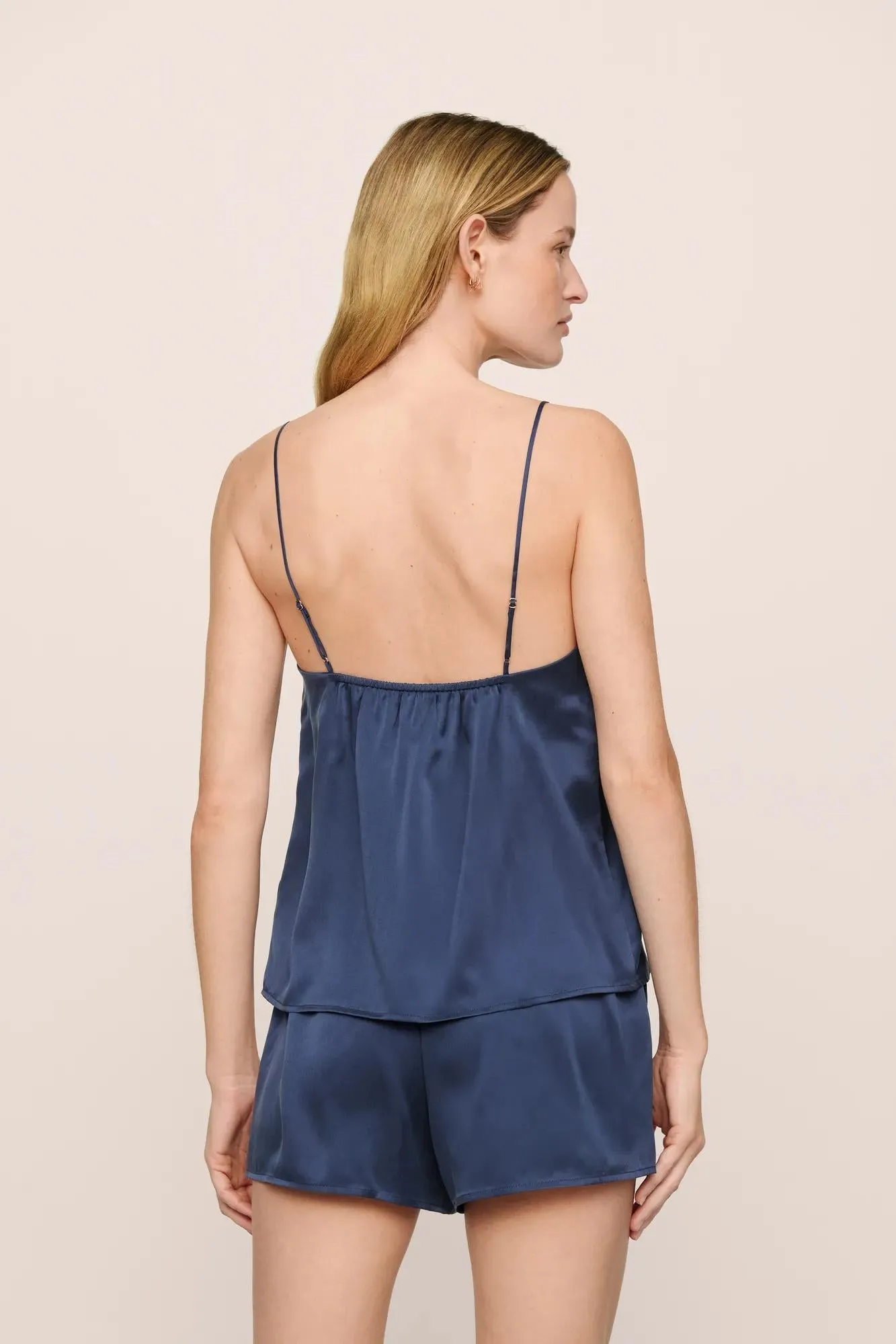 Washable Silk Cami & Short PJ Set sold by Eberjey product image thumbnail 3