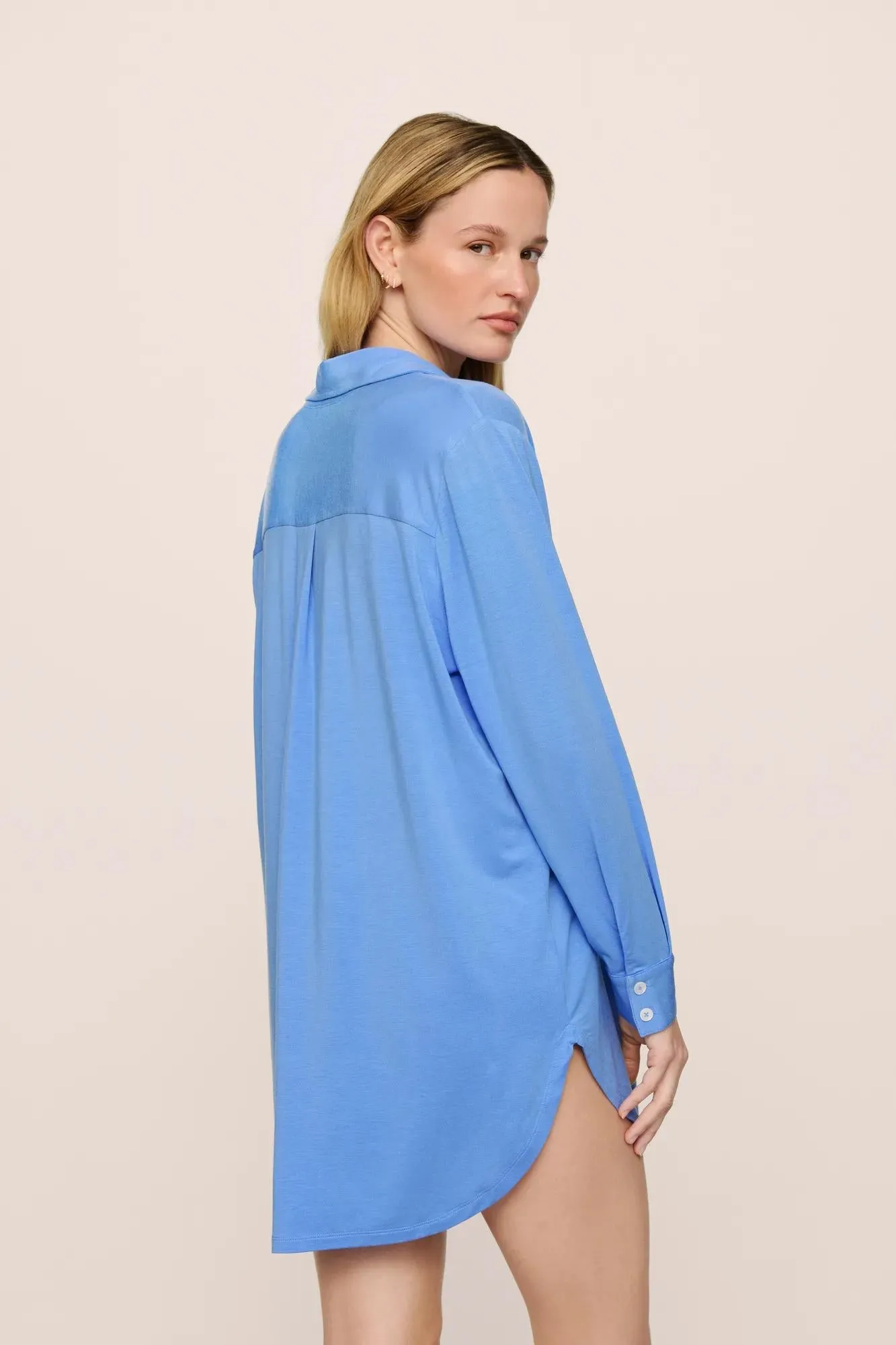 Gisele TENCEL™ Modal Boyfriend Sleepshirt sold by Eberjey