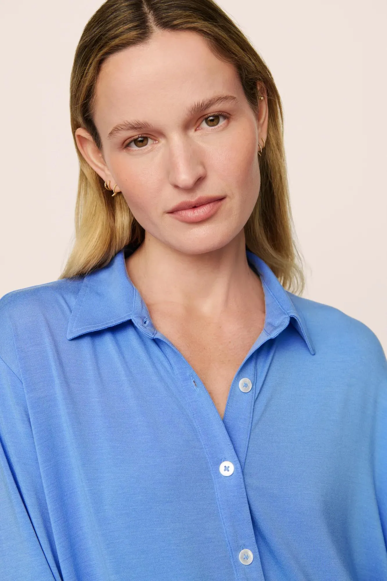 Gisele TENCEL™ Modal Boyfriend Sleepshirt sold by Eberjey product image thumbnail 4