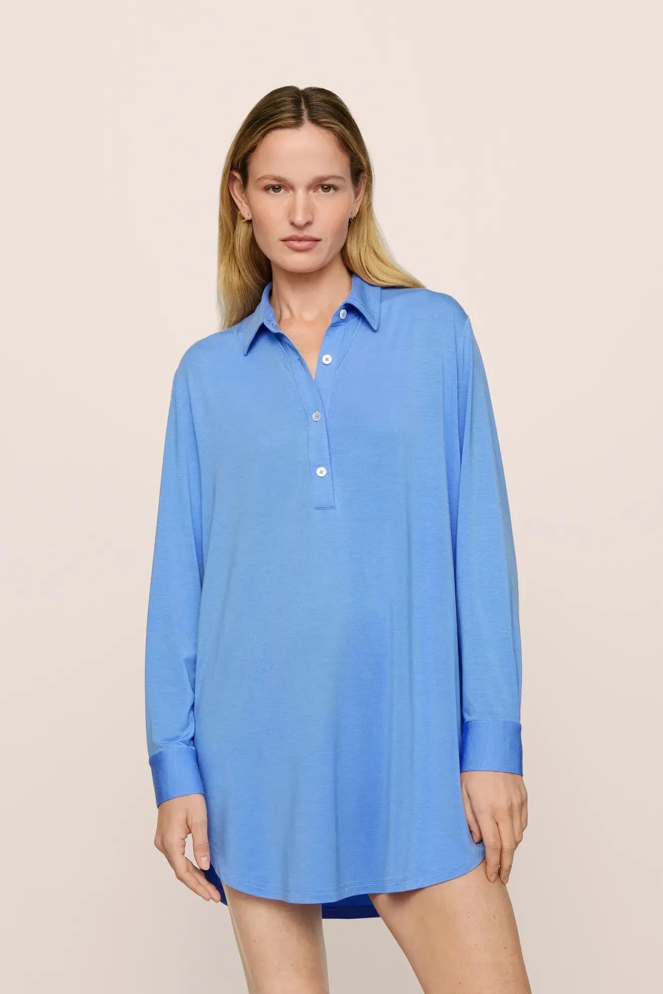 Gisele TENCEL™ Modal Boyfriend Sleepshirt sold by Eberjey product image thumbnail 3