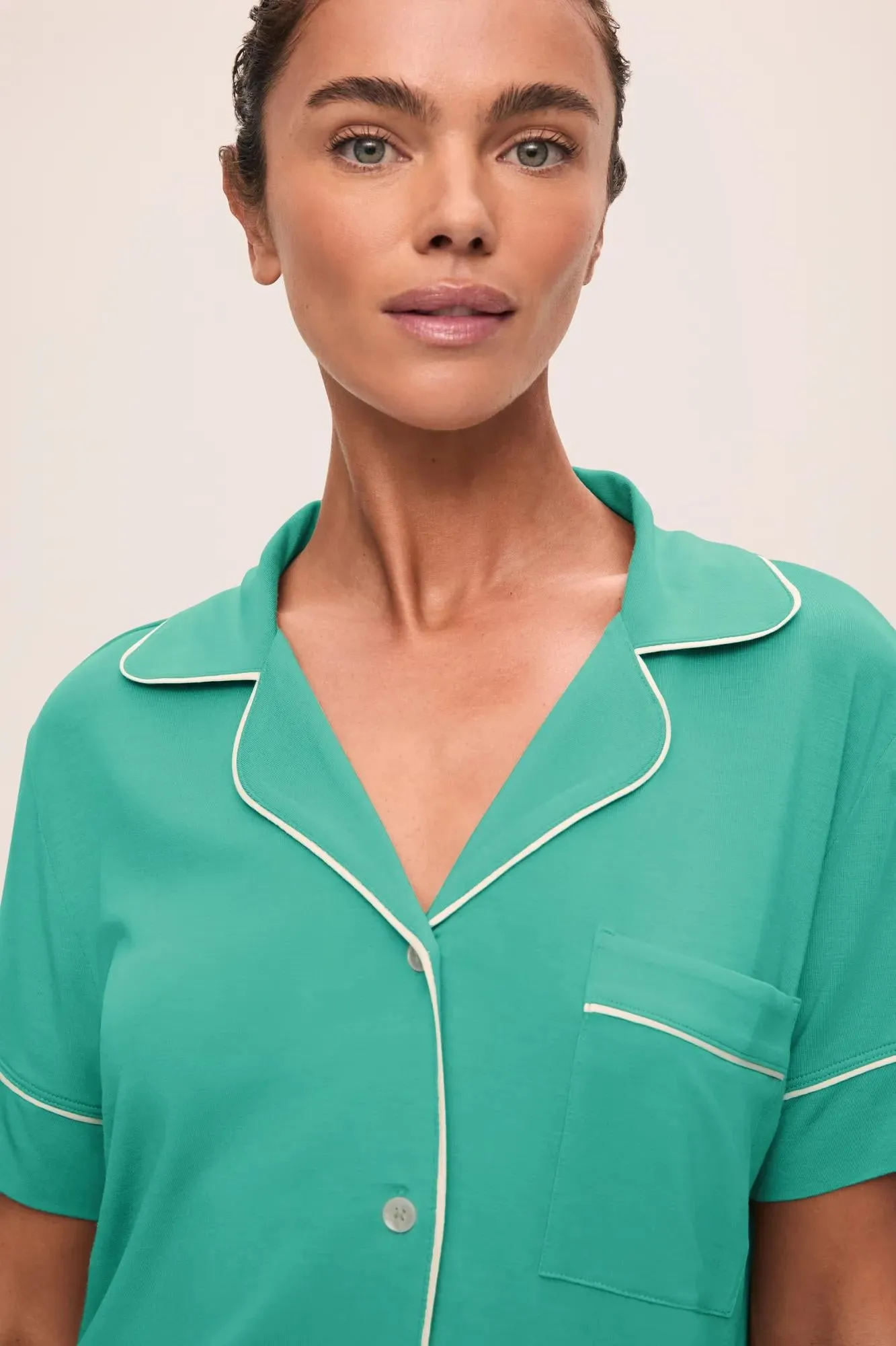 Gisele TENCEL™ Modal Relaxed Short PJ Set sold by Eberjey product image thumbnail 2