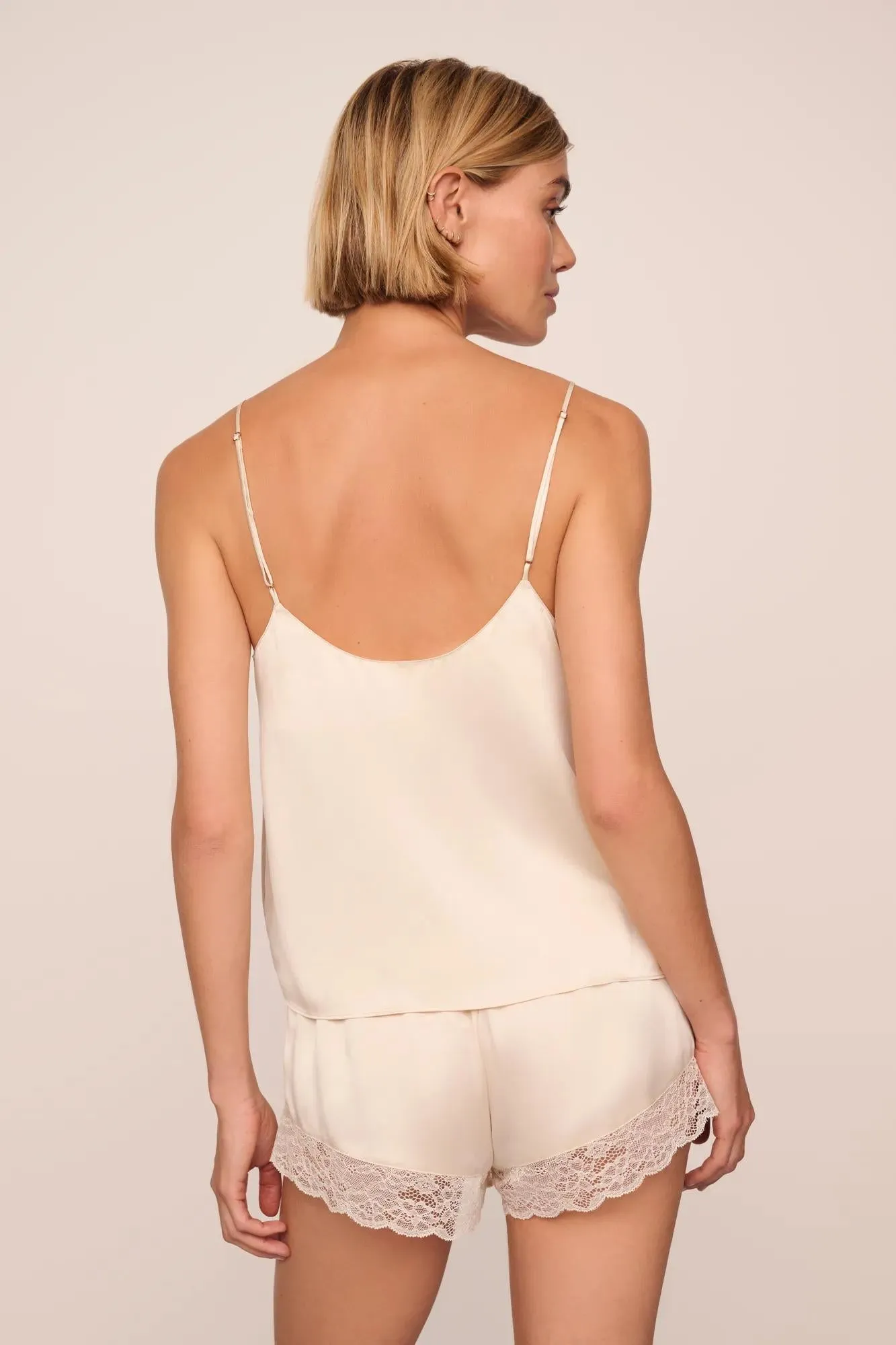 Washable Silk Lace Cami & Short Set sold by Eberjey product image thumbnail 4