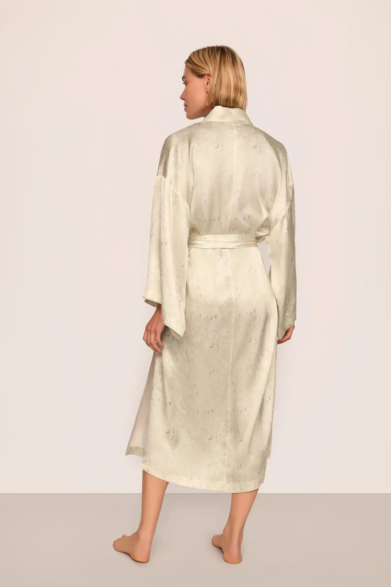 Inez Washable Silk Printed Robe sold by Eberjey product image thumbnail 2