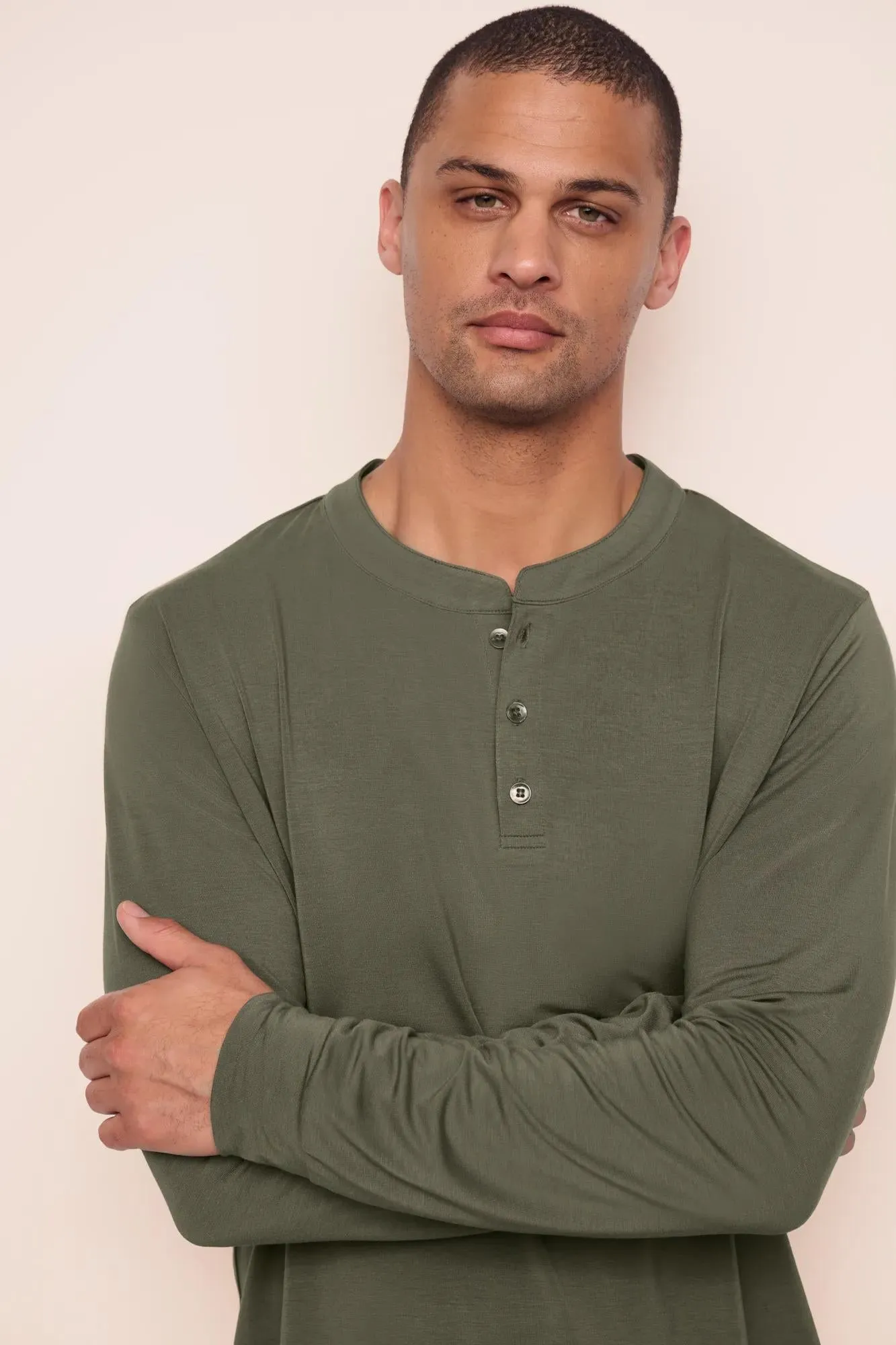 Henry TENCEL™ Modal Long PJ Set sold by Eberjey product image thumbnail 2