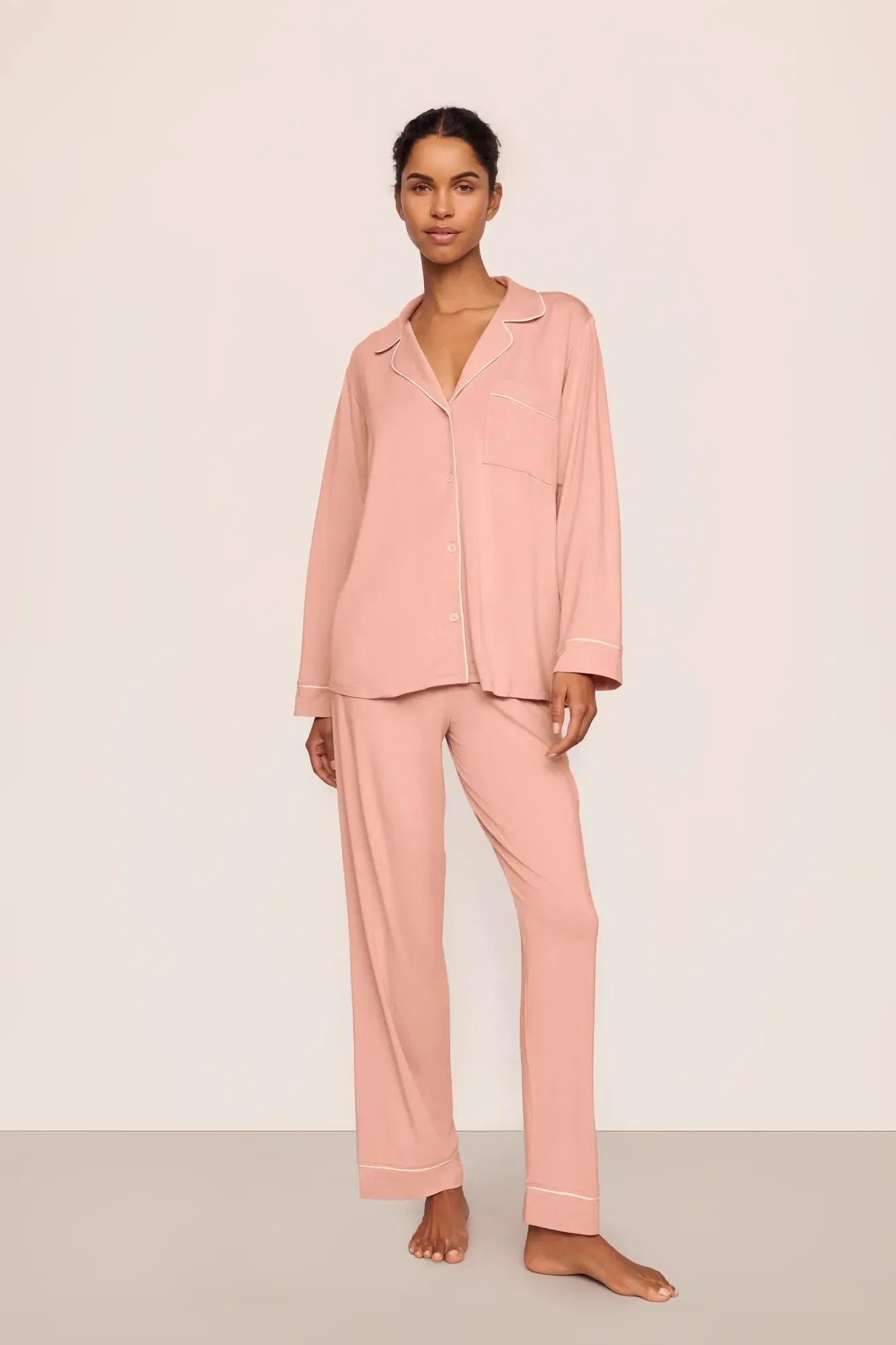 Gisele TENCEL™ Modal Long PJ Set sold by Eberjey