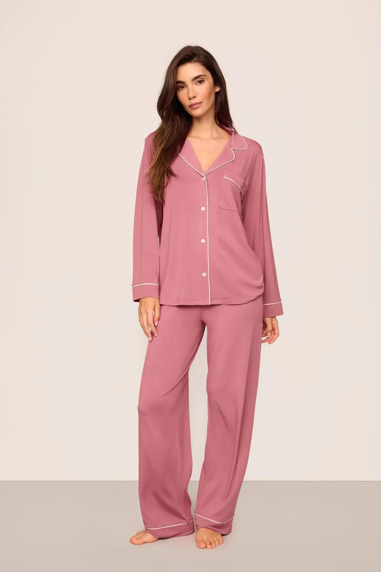 Gisele TENCEL™ Modal Long PJ Set sold by Eberjey
