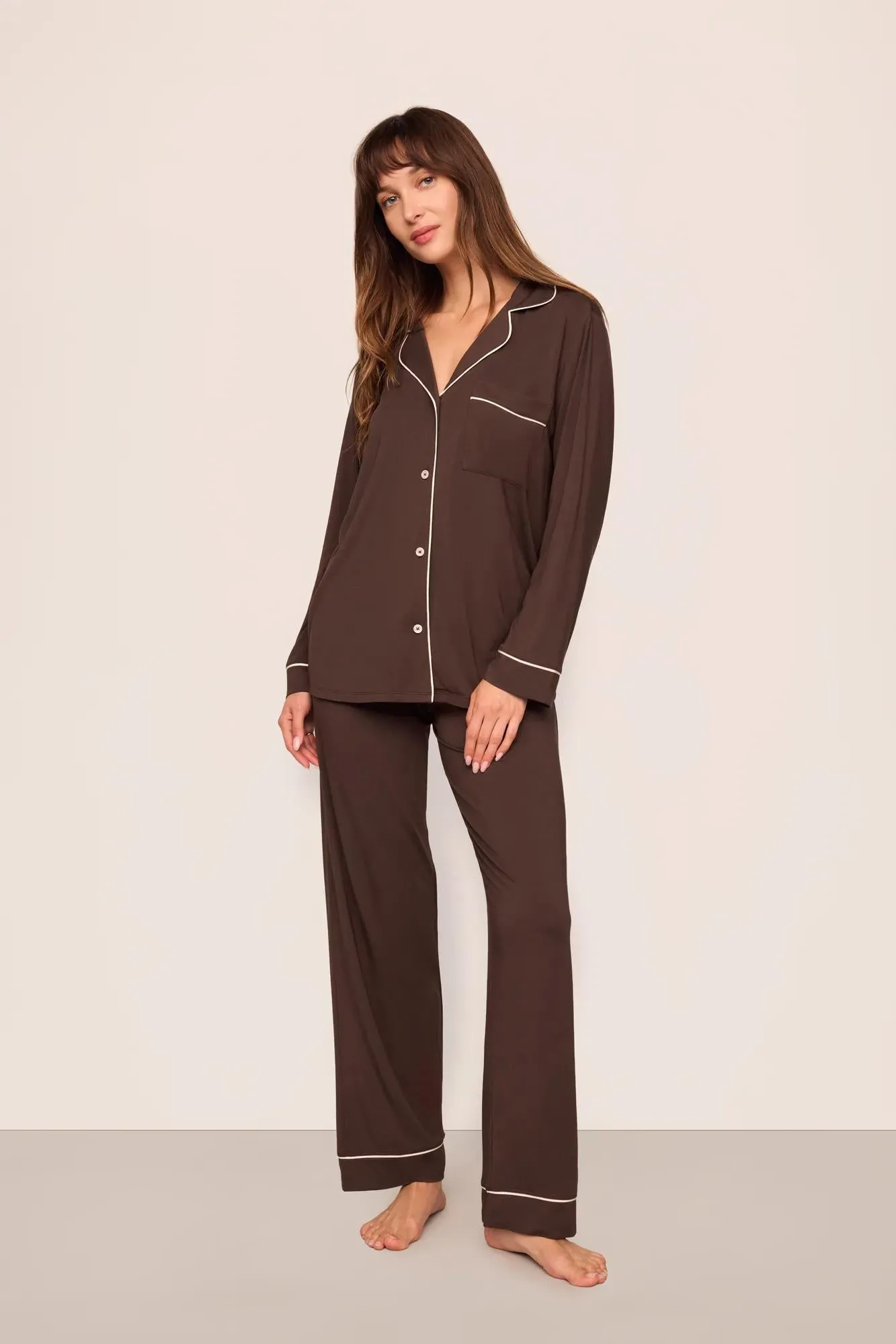 Gisele TENCEL™ Modal Long PJ Set sold by Eberjey