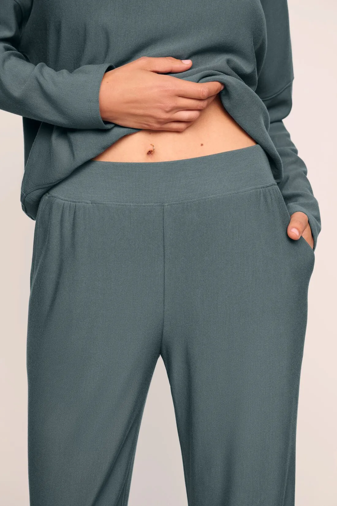 Softest Sweats Straight Leg Pant sold by Eberjey product image thumbnail 3
