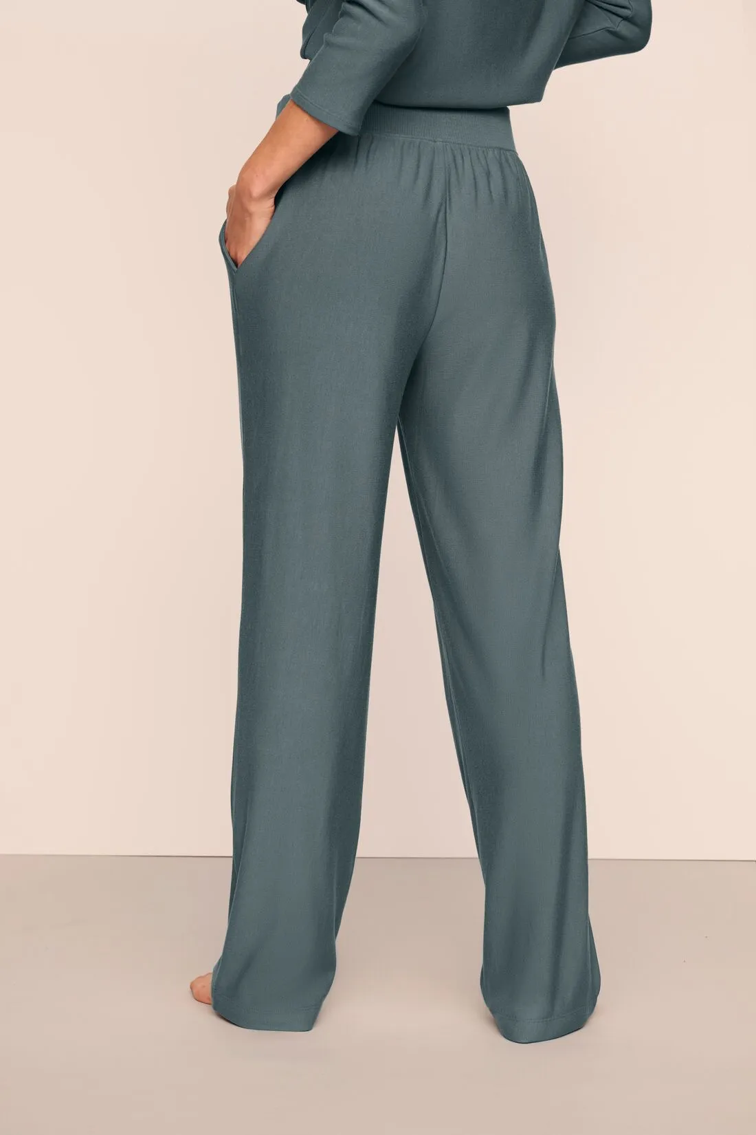 Softest Sweats Straight Leg Pant sold by Eberjey product image thumbnail 2