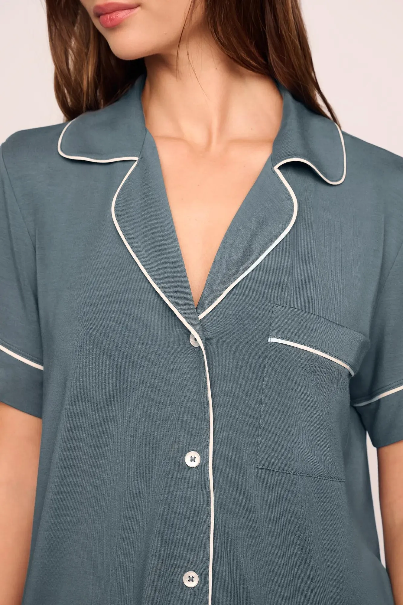 Gisele TENCEL™ Modal Relaxed Short PJ Set sold by Eberjey product image thumbnail 2