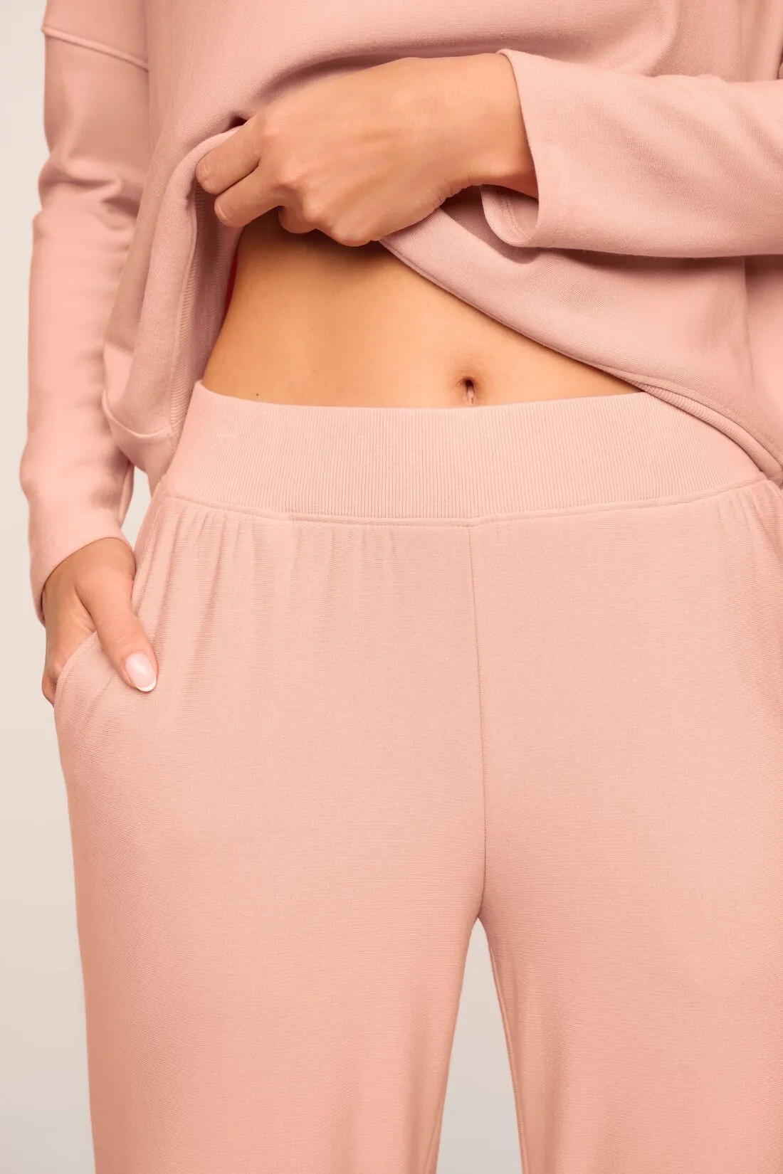 Softest Sweats Straight Leg Pant sold by Eberjey product image thumbnail 3