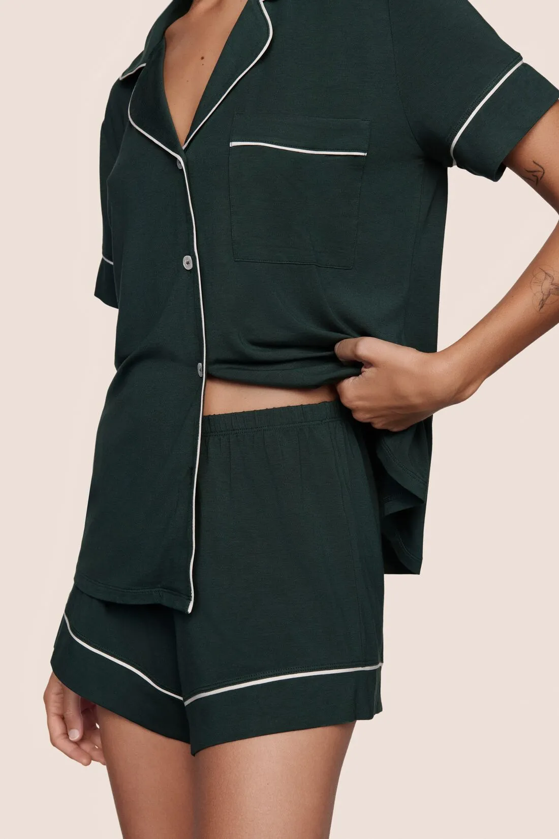 Gisele TENCEL™ Modal Relaxed Short PJ Set sold by Eberjey product image thumbnail 3