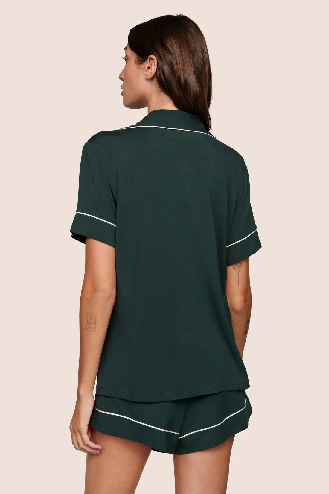 Gisele TENCEL™ Modal Relaxed Short PJ Set sold by Eberjey product image thumbnail 2