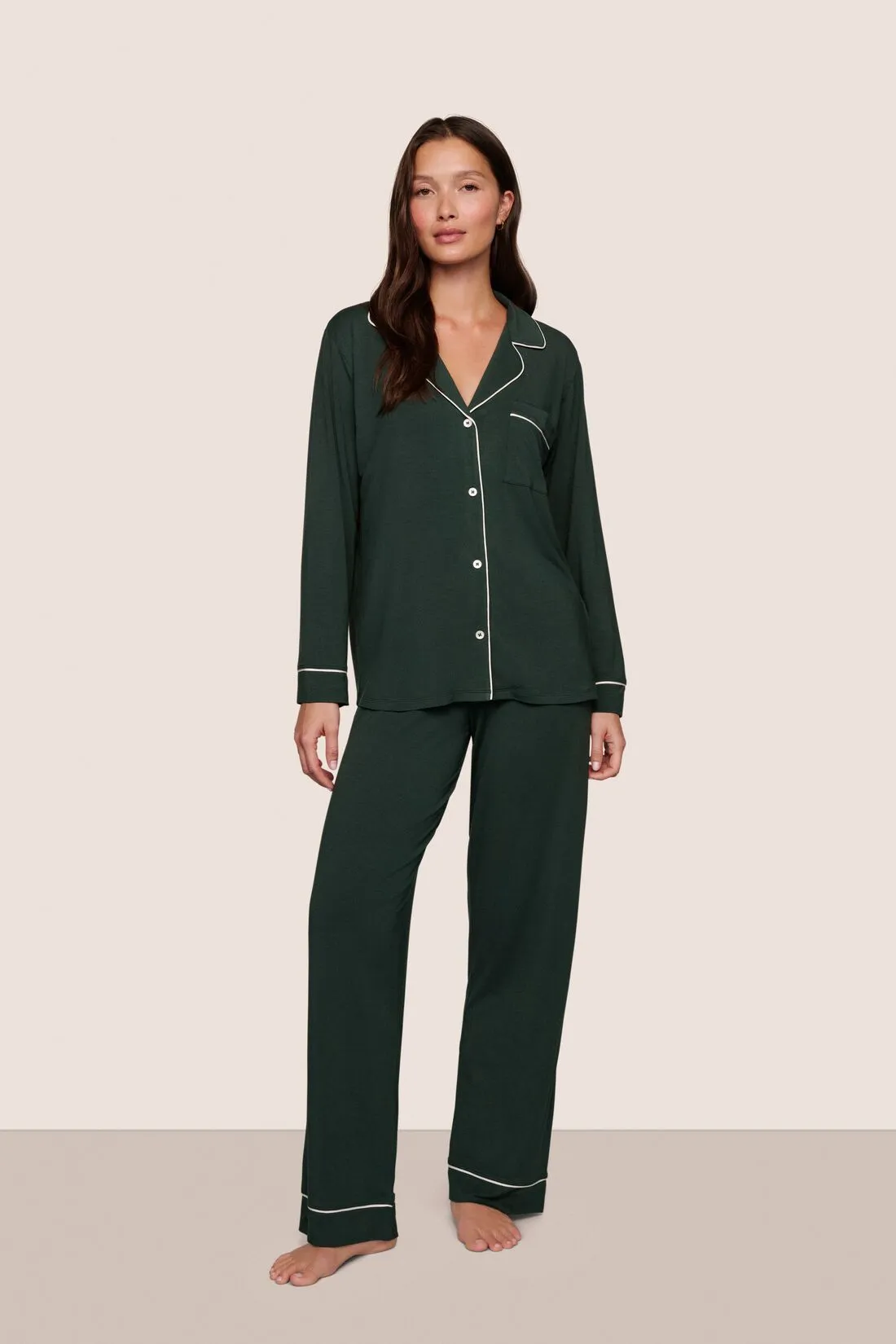 Gisele TENCEL™ Modal Long PJ Set sold by Eberjey