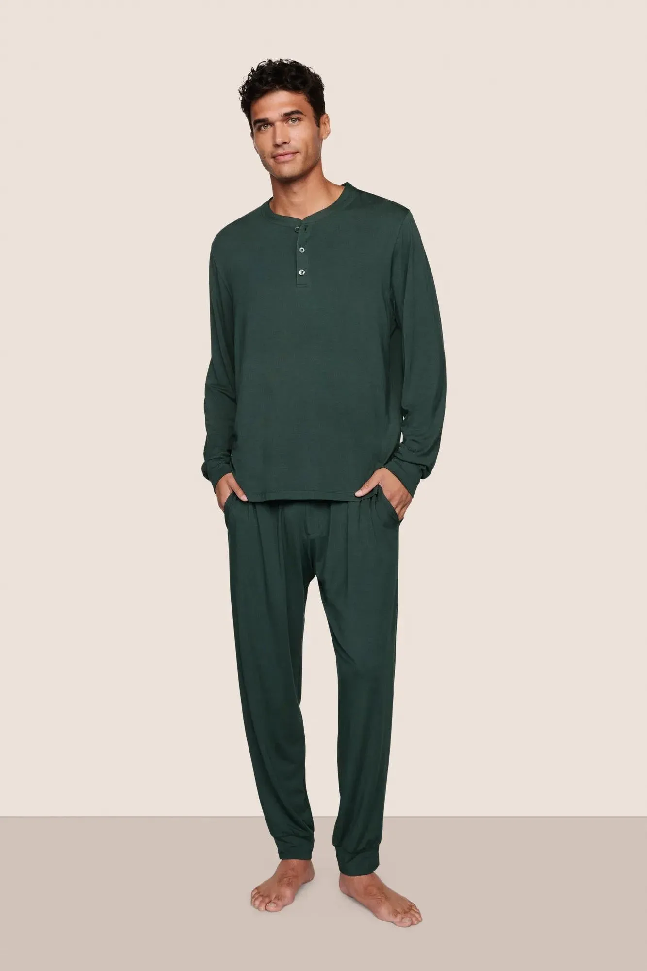 Henry TENCEL™ Modal Long PJ Set sold by Eberjey