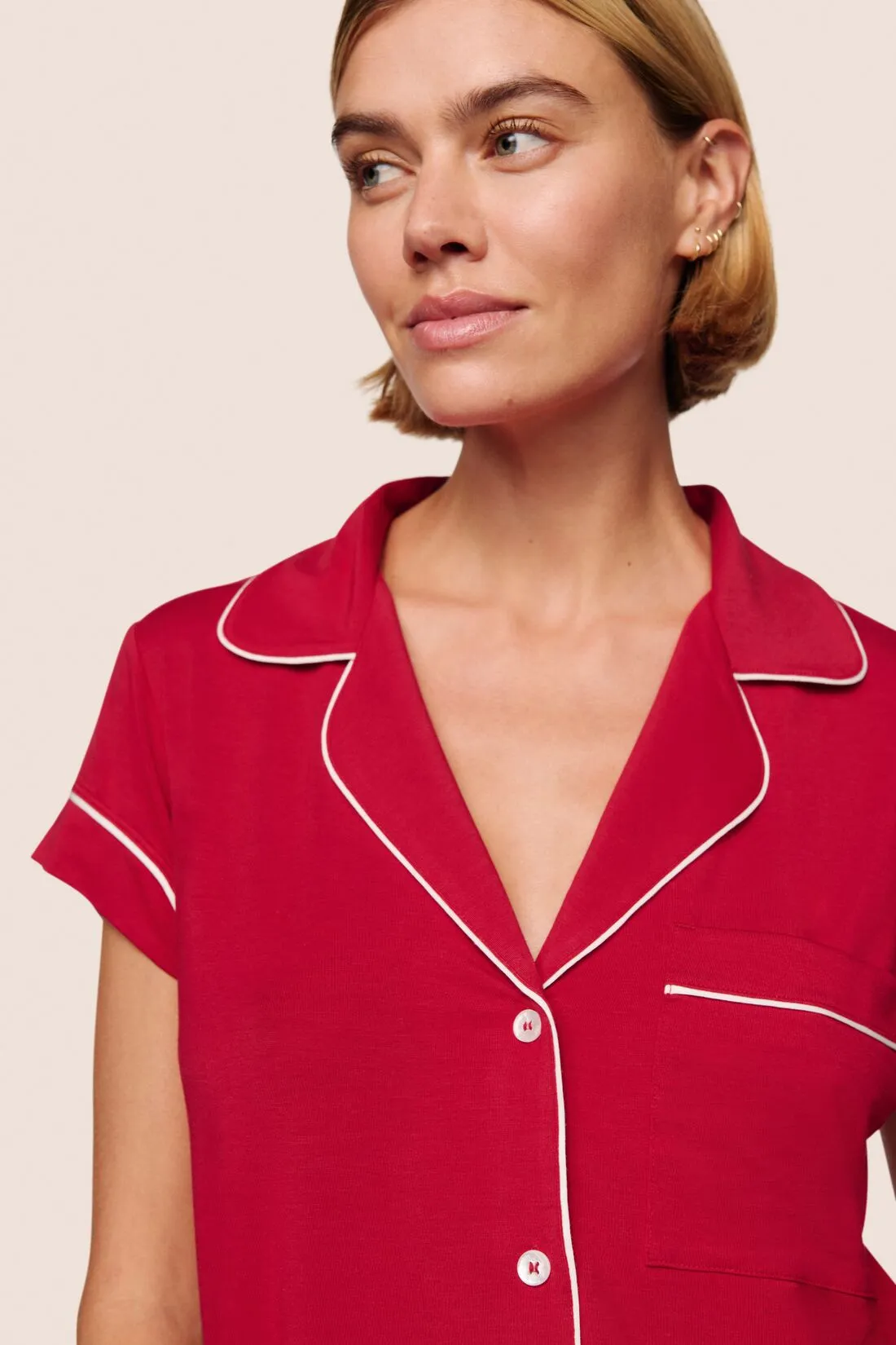 Gisele TENCEL™ Modal Shortie Short PJ Set sold by Eberjey product image thumbnail 4