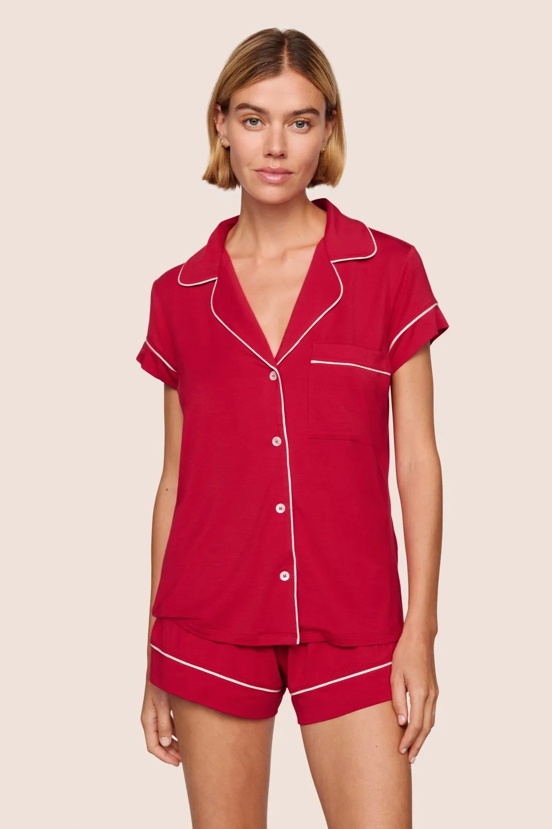 Gisele TENCEL™ Modal Shortie Short PJ Set sold by Eberjey