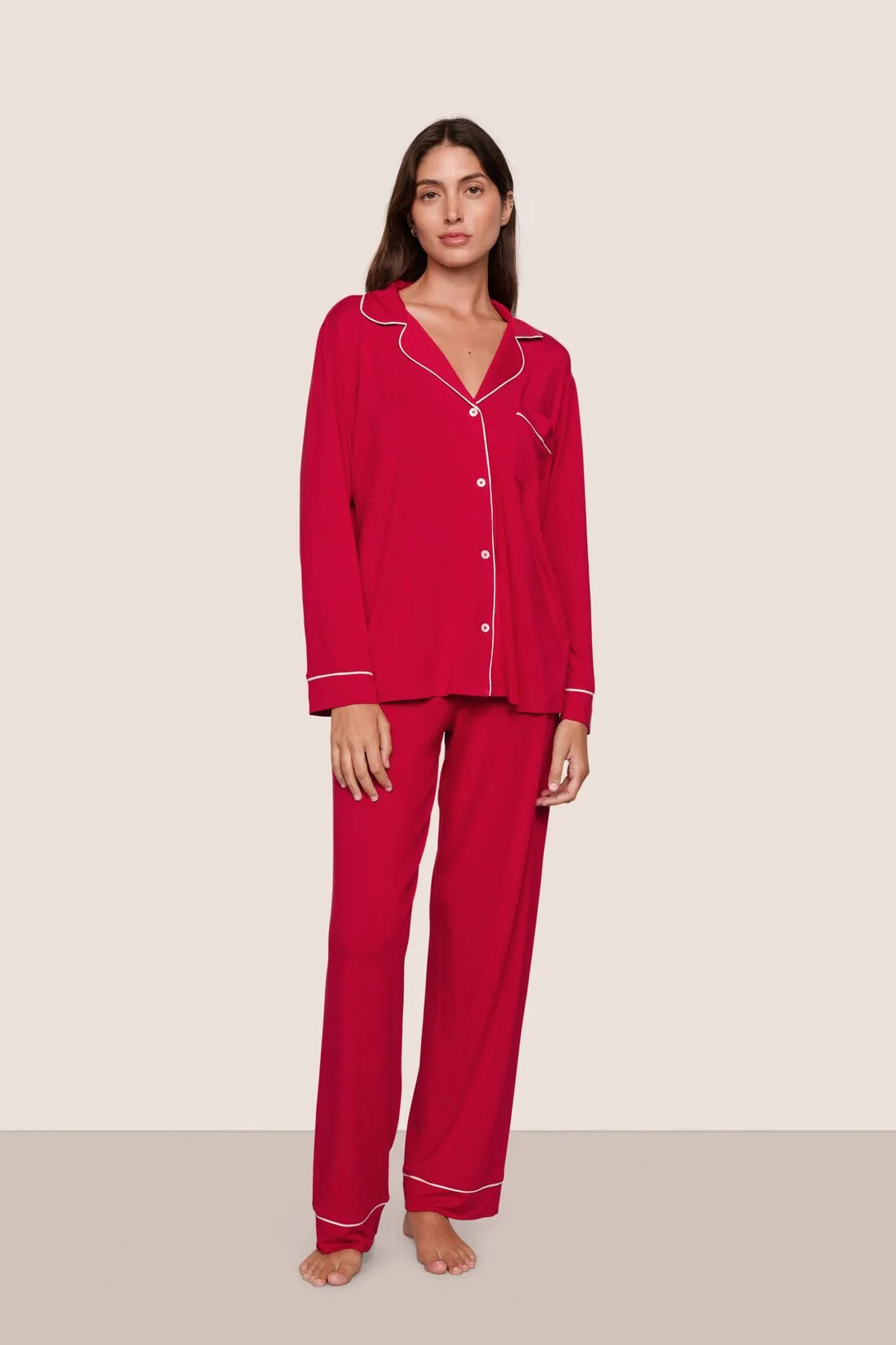 Gisele TENCEL™ Modal Long PJ Set sold by Eberjey