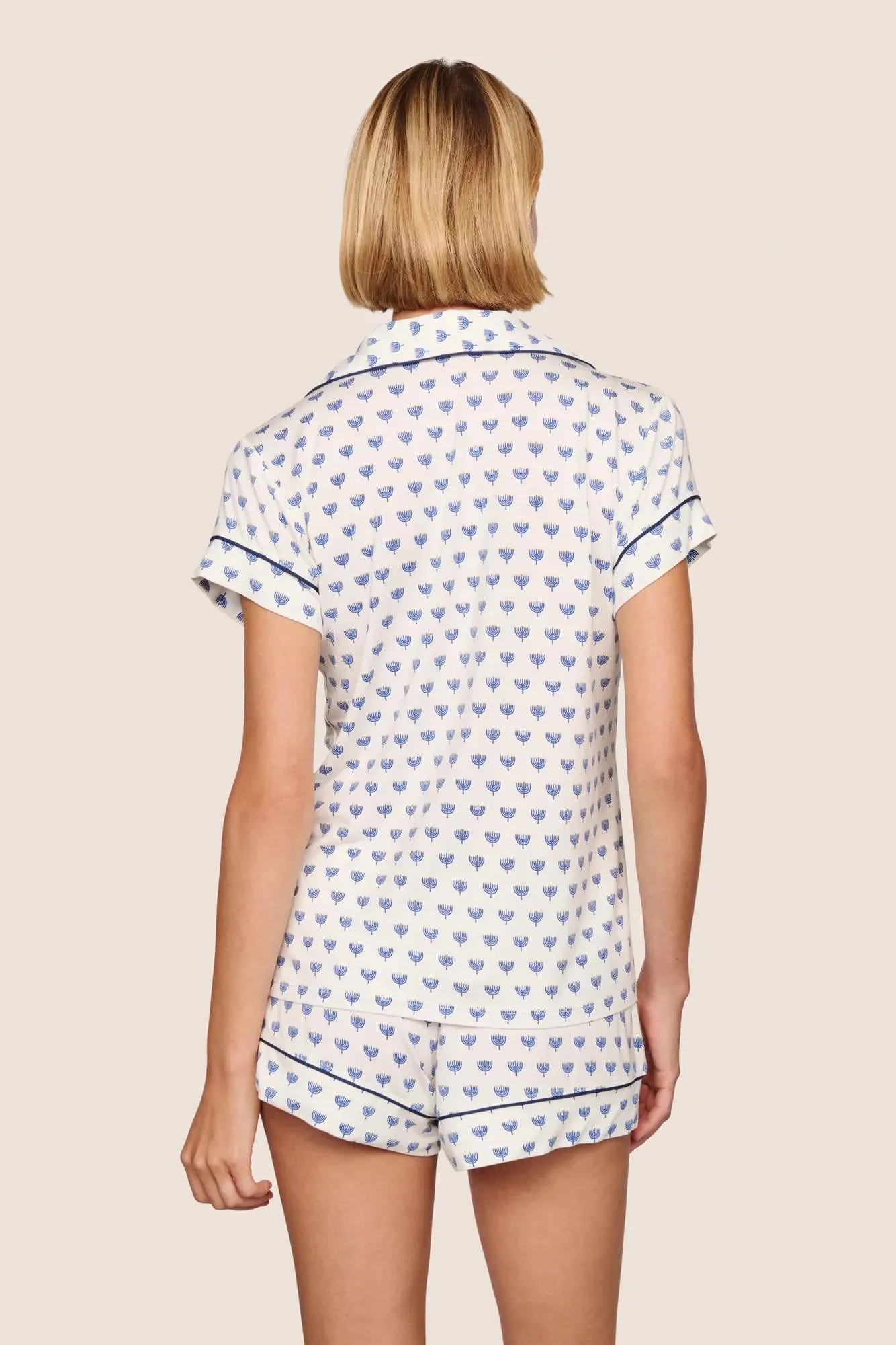 Gisele Printed TENCEL™ Modal Shortie Short PJ Set sold by Eberjey product image thumbnail 2