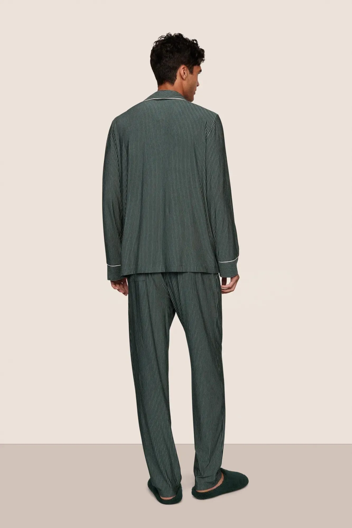 William Printed TENCEL™ Modal Long PJ Set sold by Eberjey product image thumbnail 4