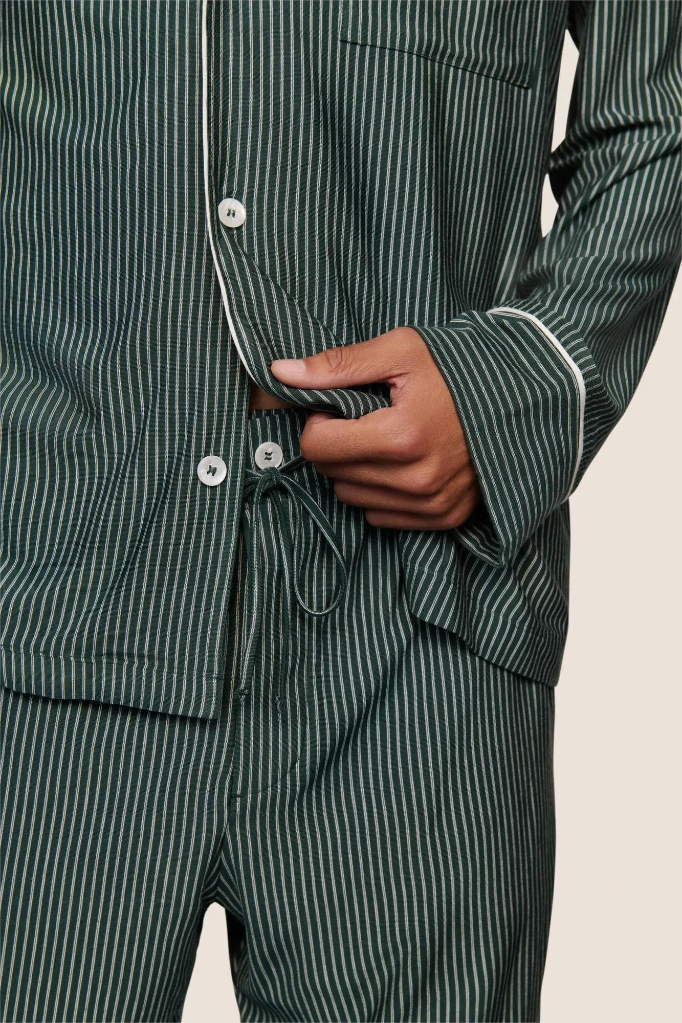 William Printed TENCEL™ Modal Long PJ Set sold by Eberjey product image thumbnail 3