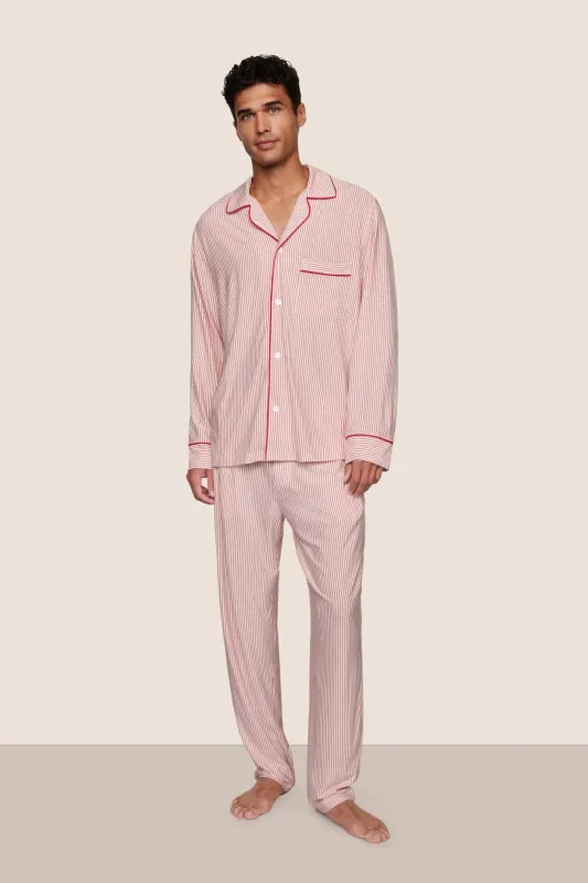 William Printed TENCEL™ Modal Long PJ Set sold by Eberjey