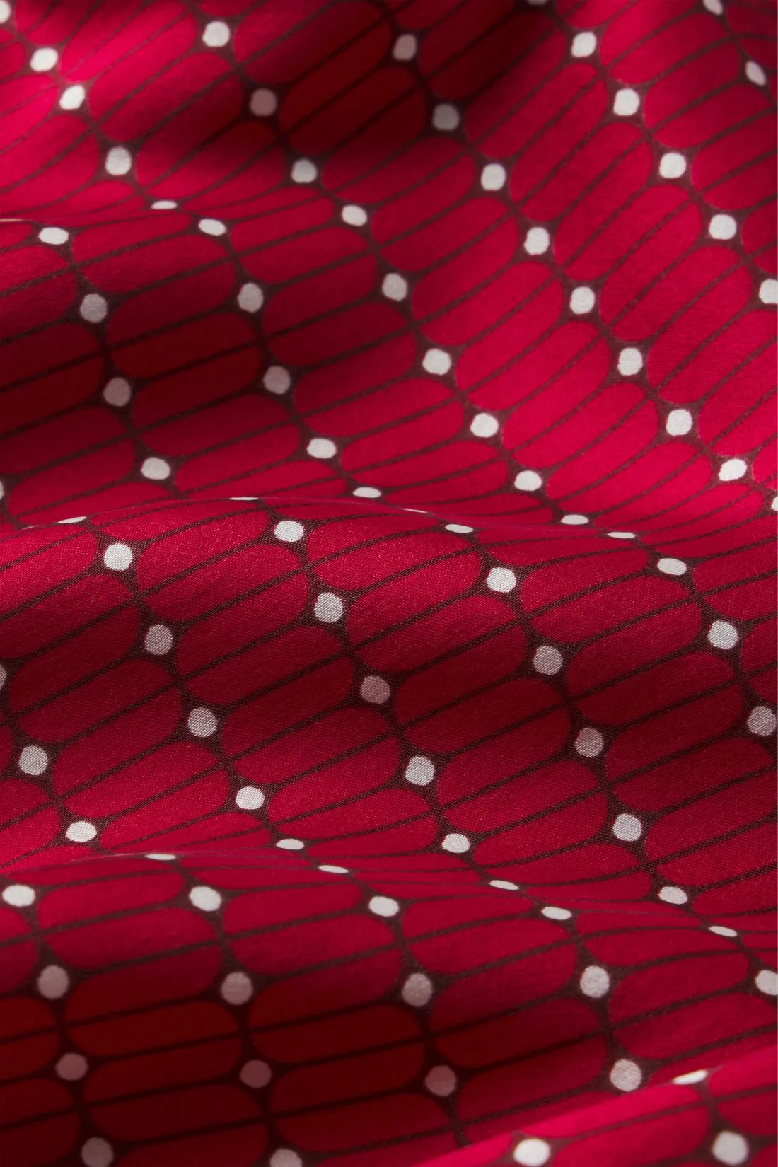 Inez Washable Silk Printed Long PJ Set sold by Eberjey product image thumbnail 4