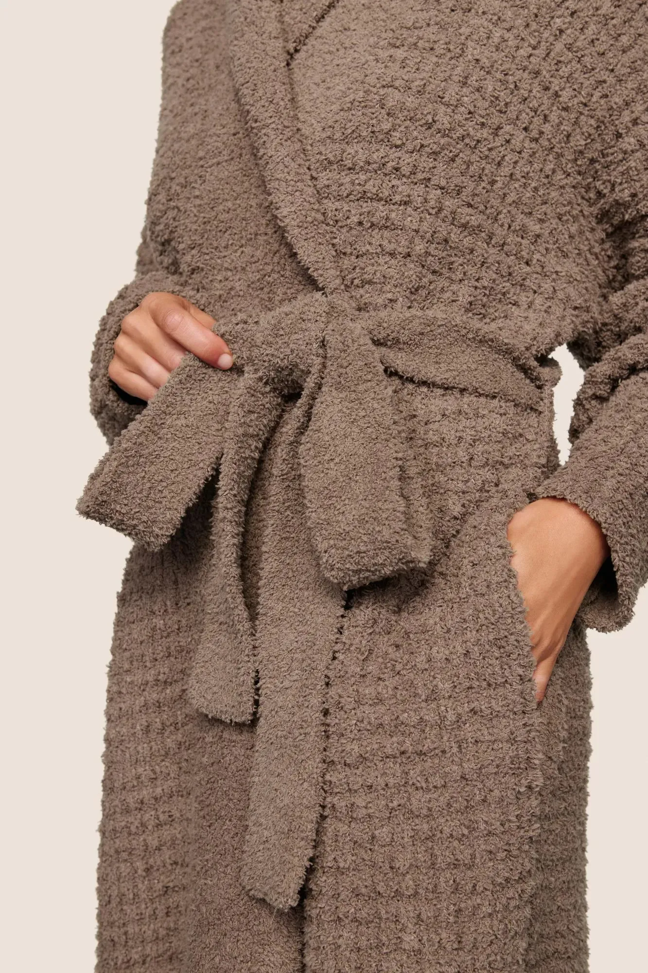 Recycled Boucle Waffle Robe sold by Eberjey product image thumbnail 2