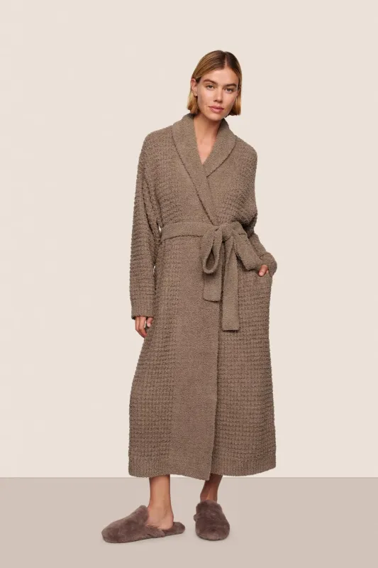 Recycled Boucle Waffle Robe sold by Eberjey