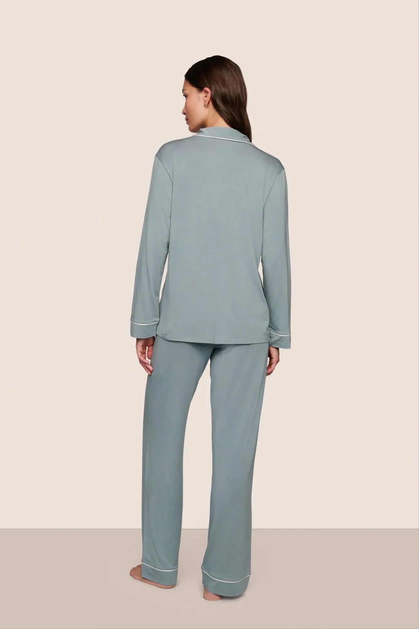 Gisele TENCEL™ Modal Long PJ Set sold by Eberjey product image thumbnail 2