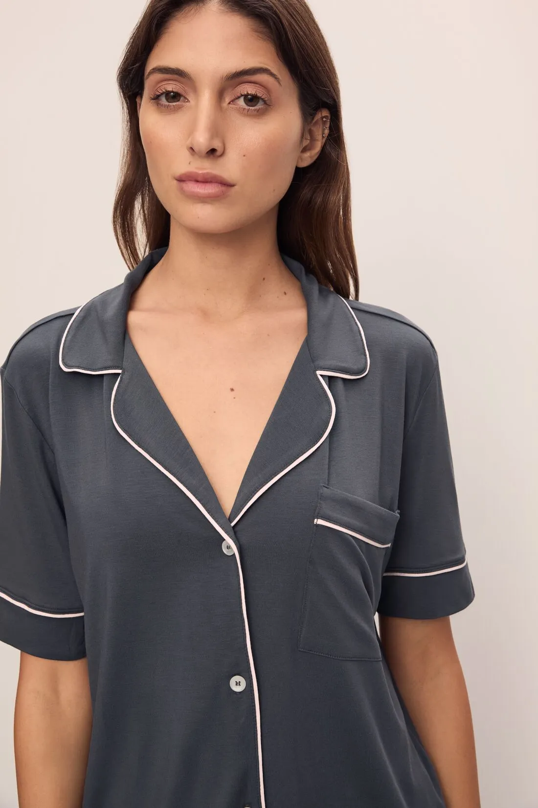 Gisele TENCEL™ Modal Short Sleeve & Pant PJ Set sold by Eberjey product image thumbnail 3