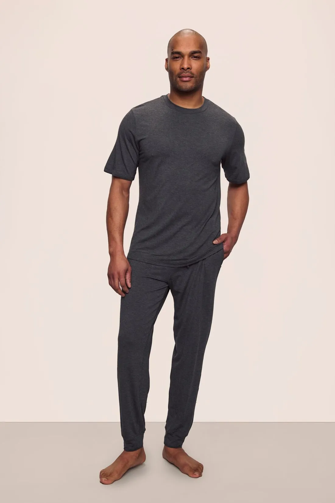 Henry TENCEL™ Modal Short Sleeve & Pant PJ Set sold by Eberjey